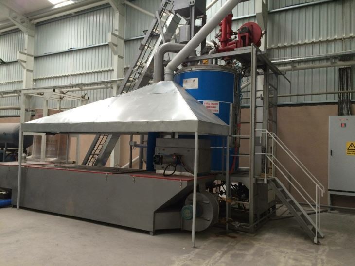 expanded polystyrene foam machine factory