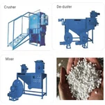 뜨거운 판매 EPS 재활용 기계 분쇄기와 드 살포 기 기능